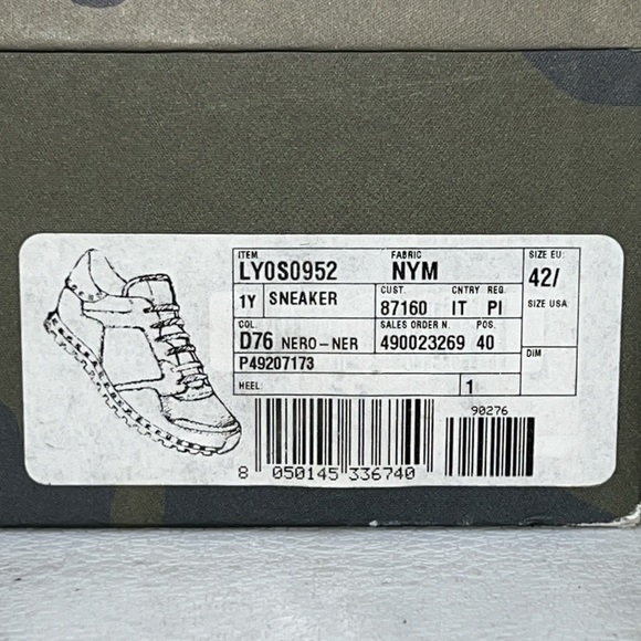 VALENTINO GARAVANI SNEAKERS IN BLACK - Picture 13 of 14